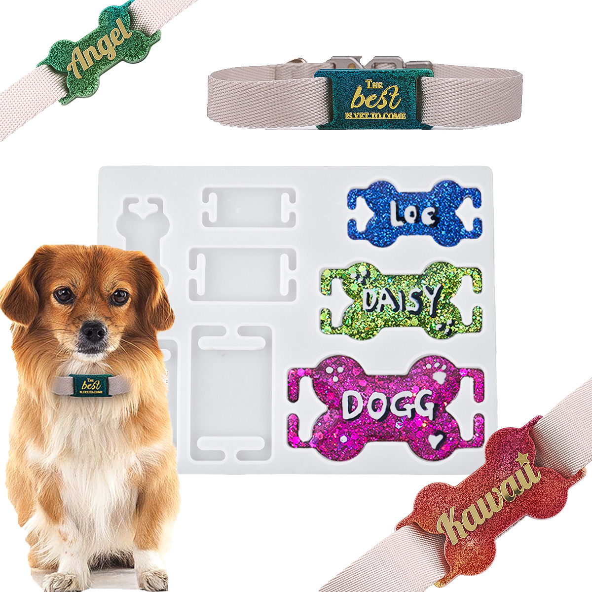 Resin Art Guide - DIY Cat Dog ID Tag Silicone