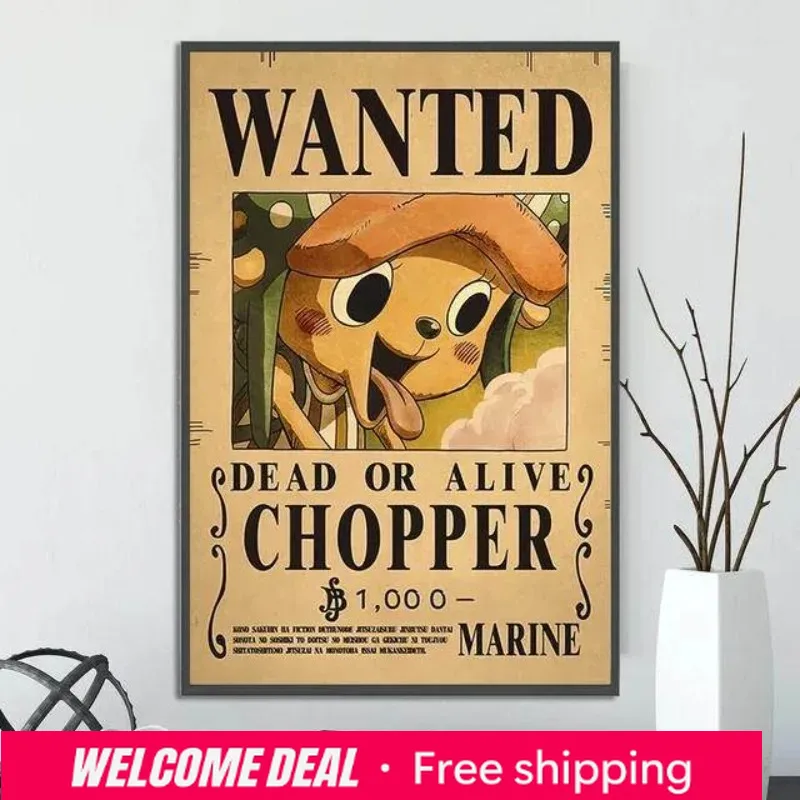 Resin Art Order - 2026 One Piece Canvas Poster Bounty