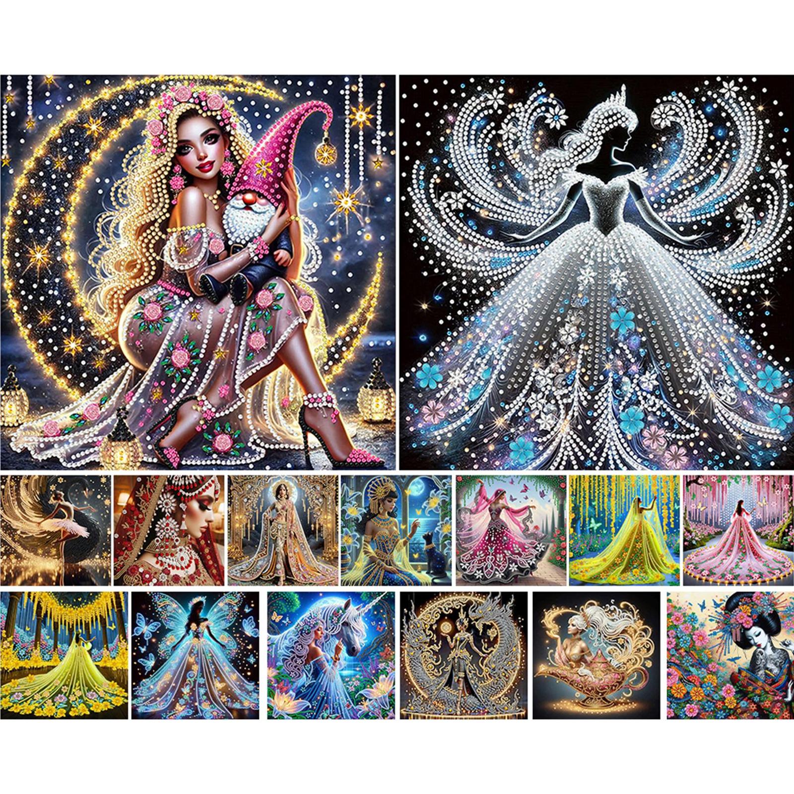 Resin Art Kit - Beauty 5D DIY Diamond Art Painting