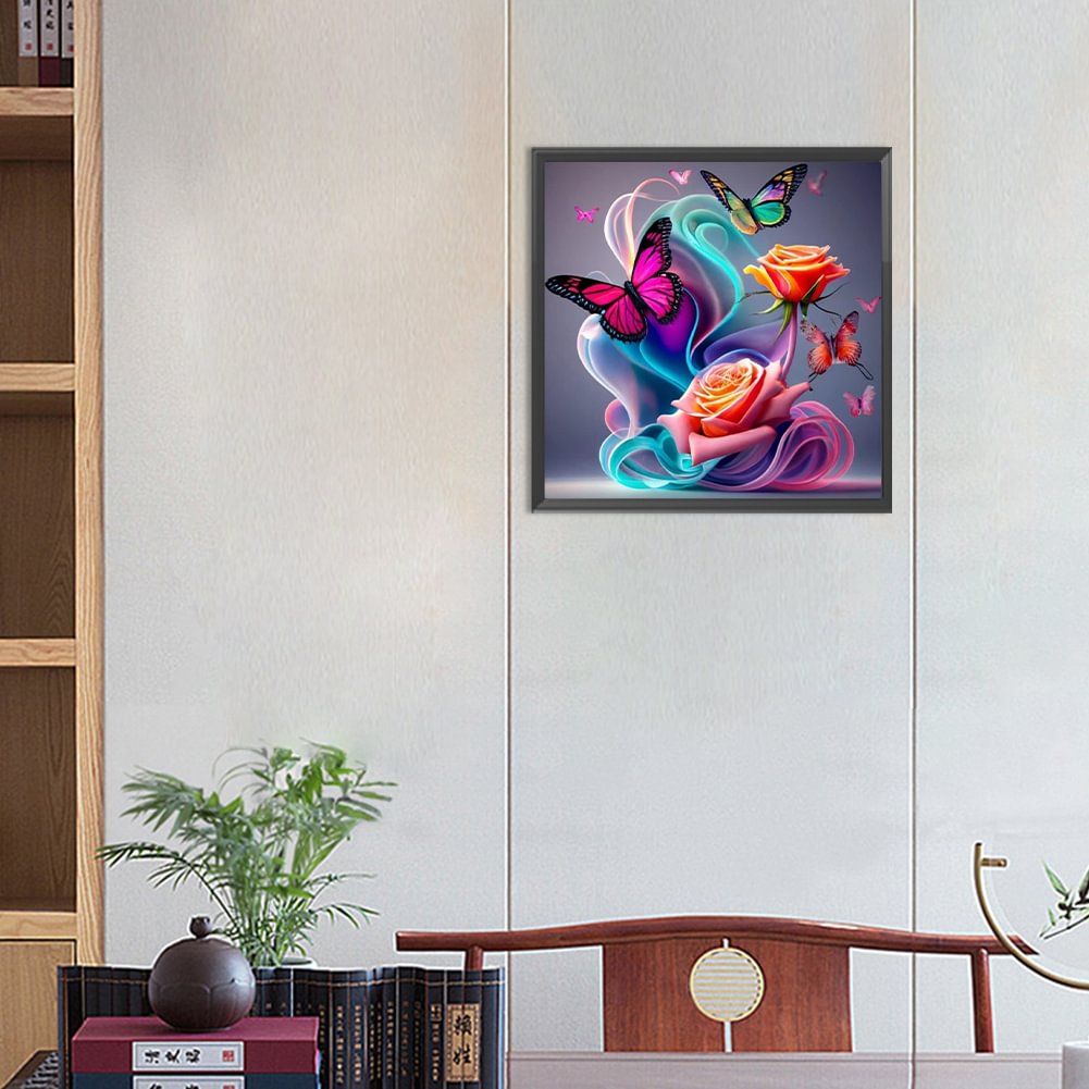 Resin Art Kit - Diamond Painting Family Butterfly Flower Fairy