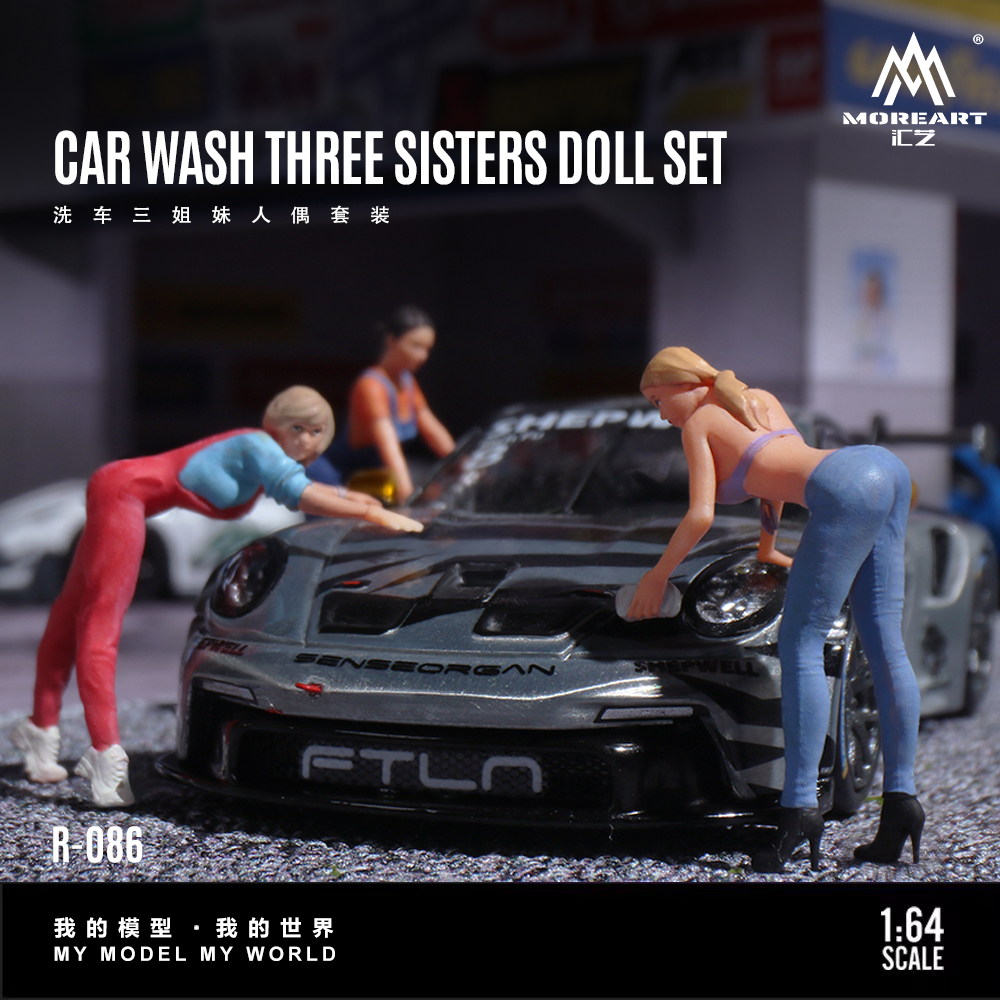 Resin Art Kit - More Art 1:64 Three Sisters Car