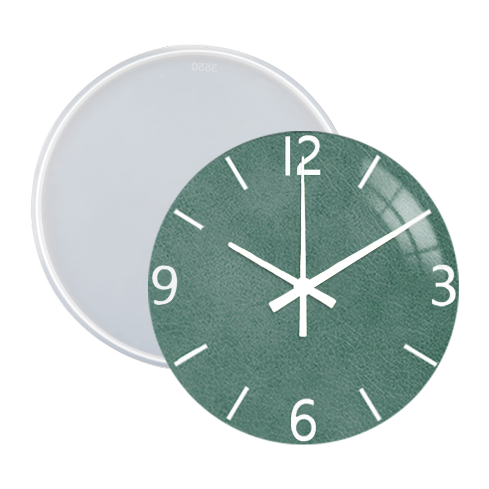 Resin Art Guide - DM283 Round Roman Numerals Epoxy Resin