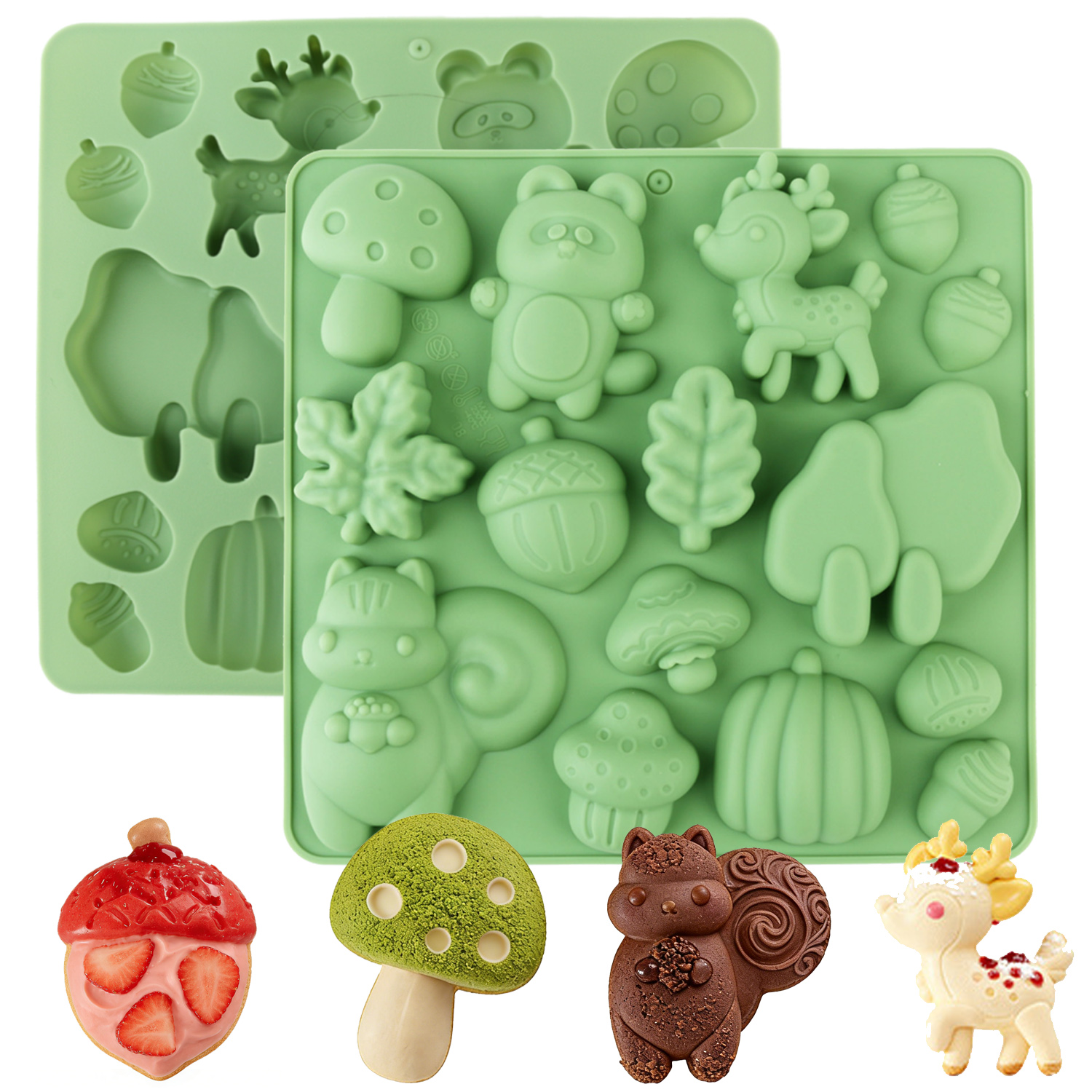 Resin Art Guide - 1 Silicone Cake Mold in the