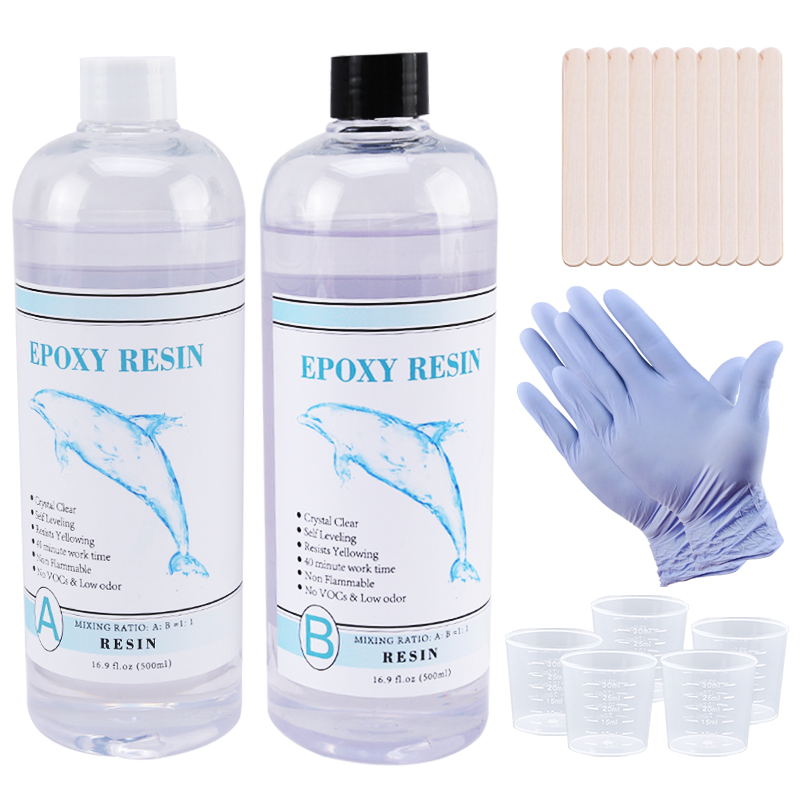 Resin Art Pro - 1:1 Clear Epoxy Resin Crystal Clear