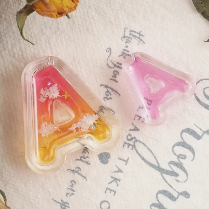 Resin Art Alphabet - 2026 Latest Model Shaker DIY Making