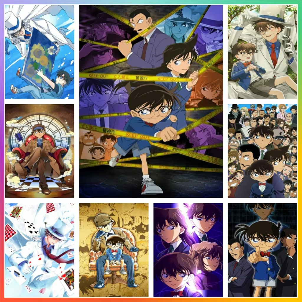 Resin Art Design - Detective Conan Japanese Manga Diamond Painting