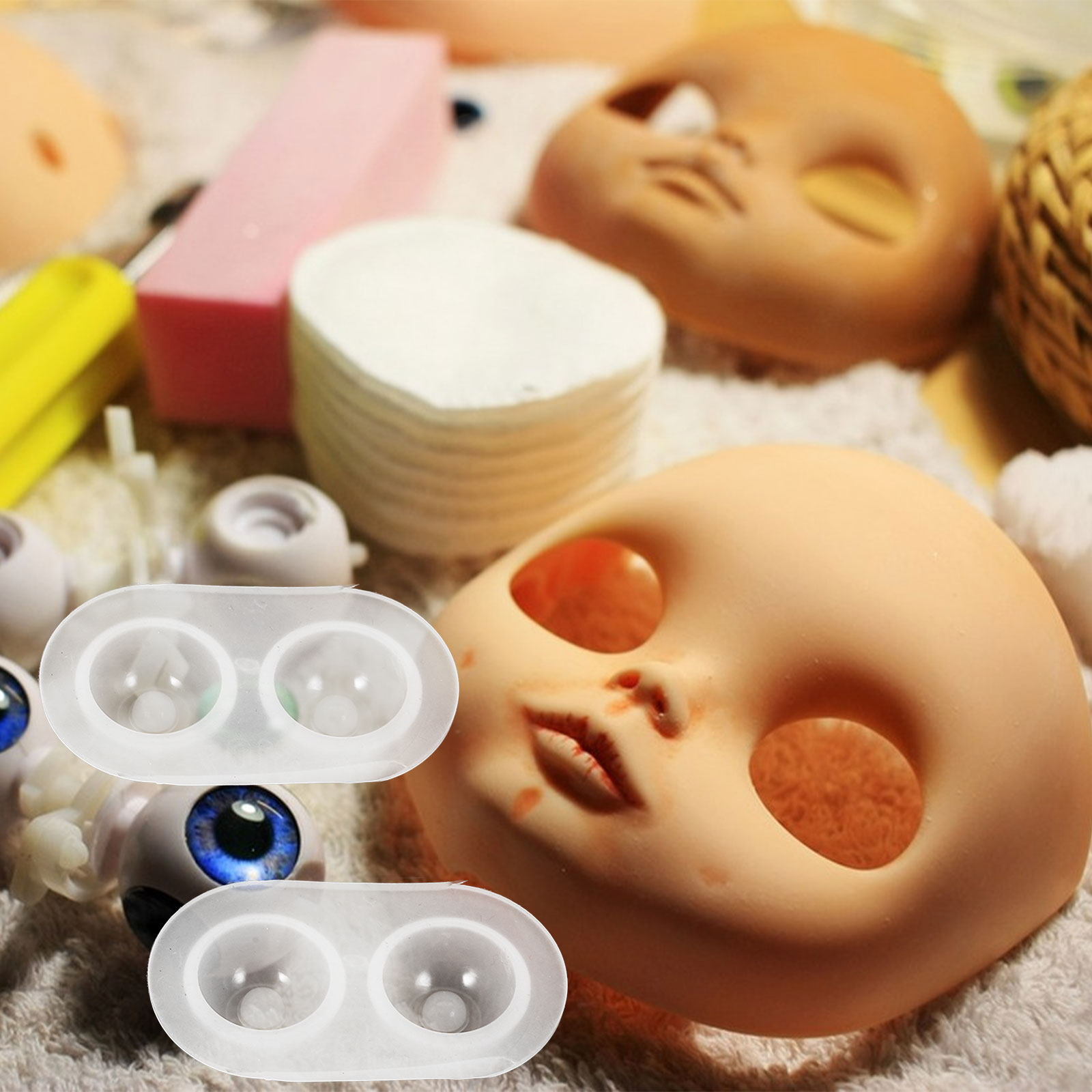 5Pcs Eyeball Mold for DIY Resi - Resin Art Tool Kit ulasan dan harga