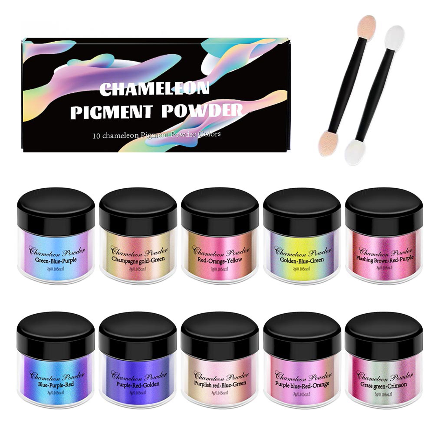 10/20pcs Mirror Chameleons Pig - Resin Art Tool Kit ulasan dan harga
