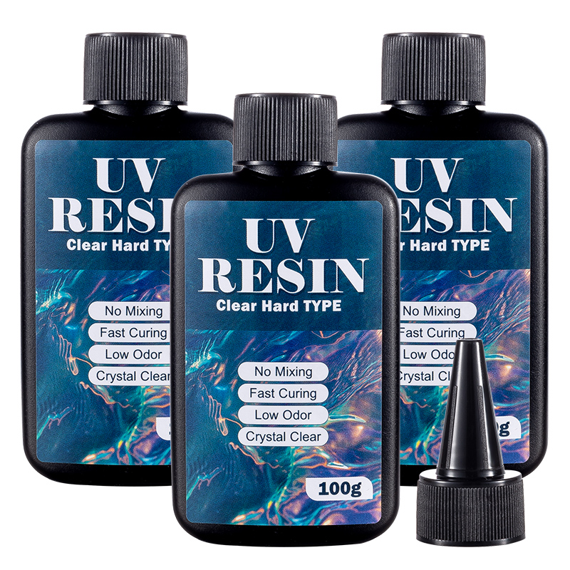 100/200/300g UV Resin Hard Typ - Resin Art Pro ulasan dan harga