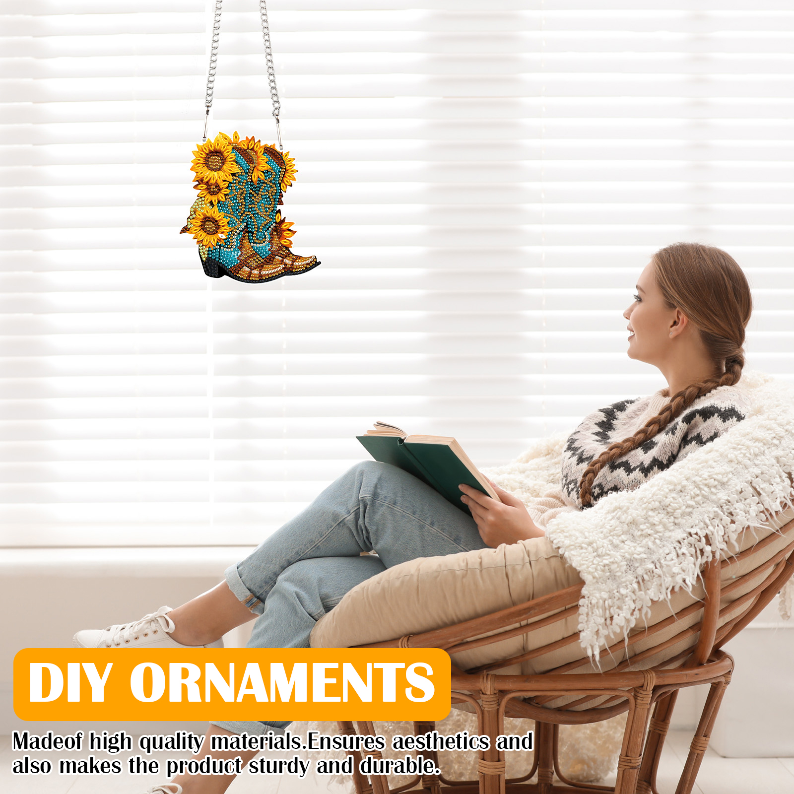 DIY Diamond Art Hanging Kit Ea - Resin Art Use ulasan dan harga