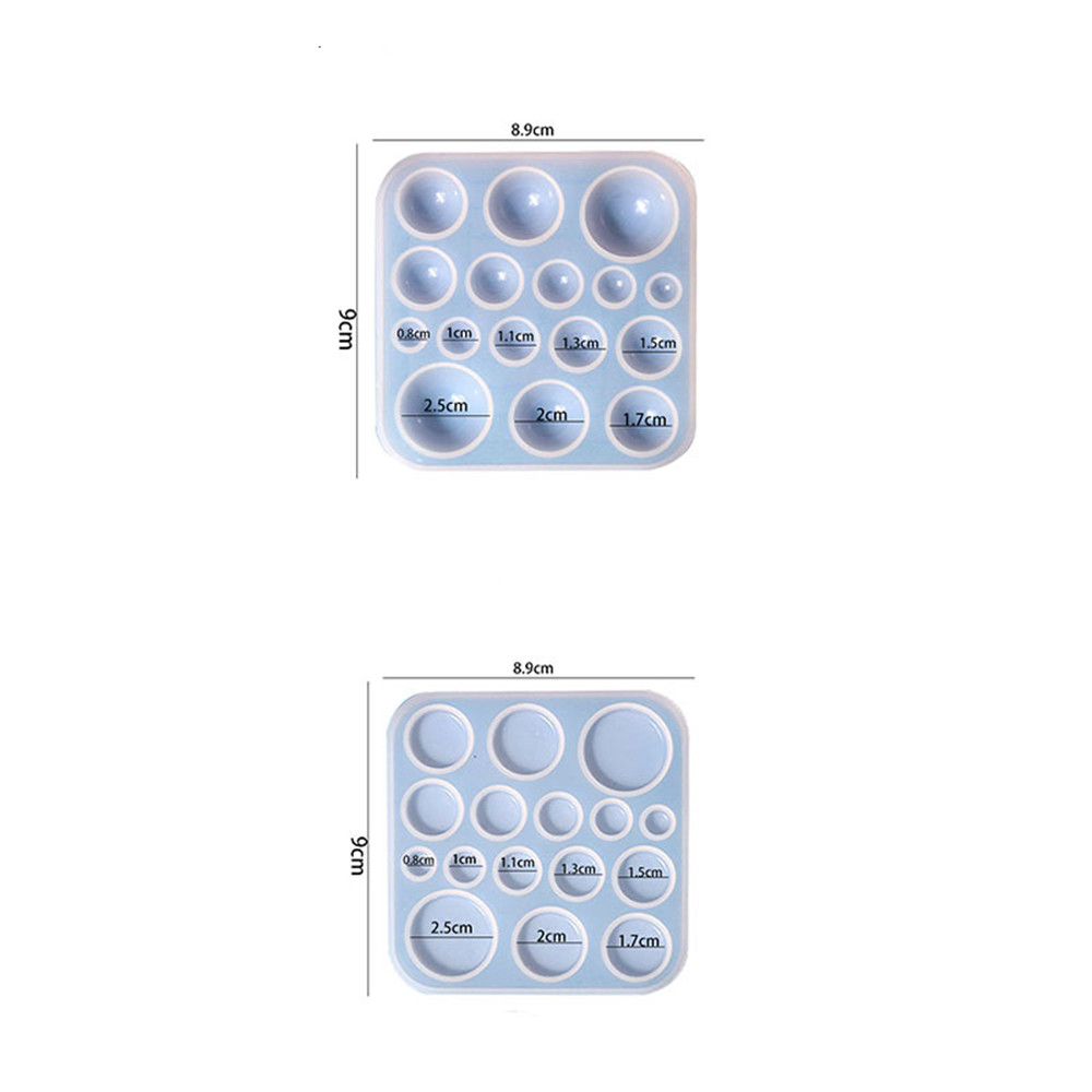 Round Cabochon Pendant Epoxy R - Resin Art Tool Kit ulasan dan harga