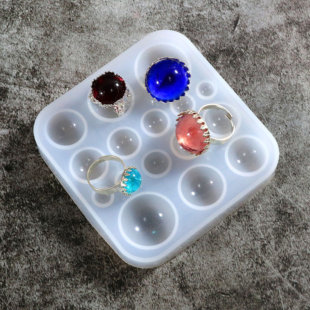 Round Cabochon Pendant Epoxy R - Resin Art Tool Kit ulasan dan harga