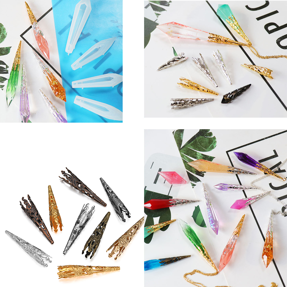 1pcs DIY Crystal Pendulum Epox - Resin Art Tool Kit ulasan dan harga
