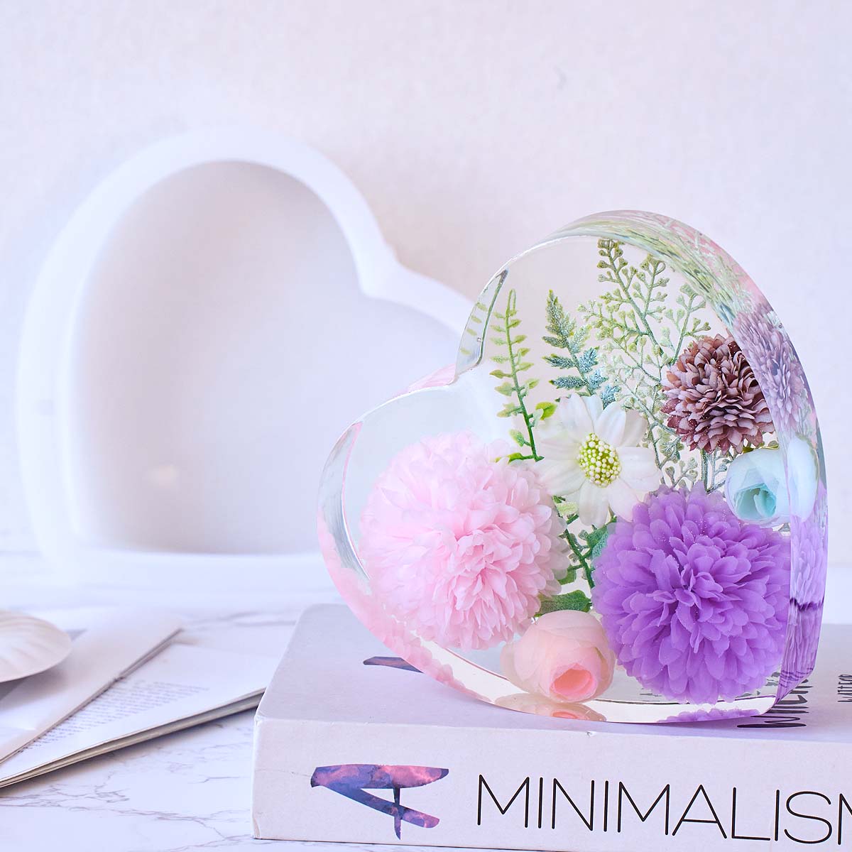 Large Love Silicone Mold DIY H - Resin Art Guide ulasan dan harga