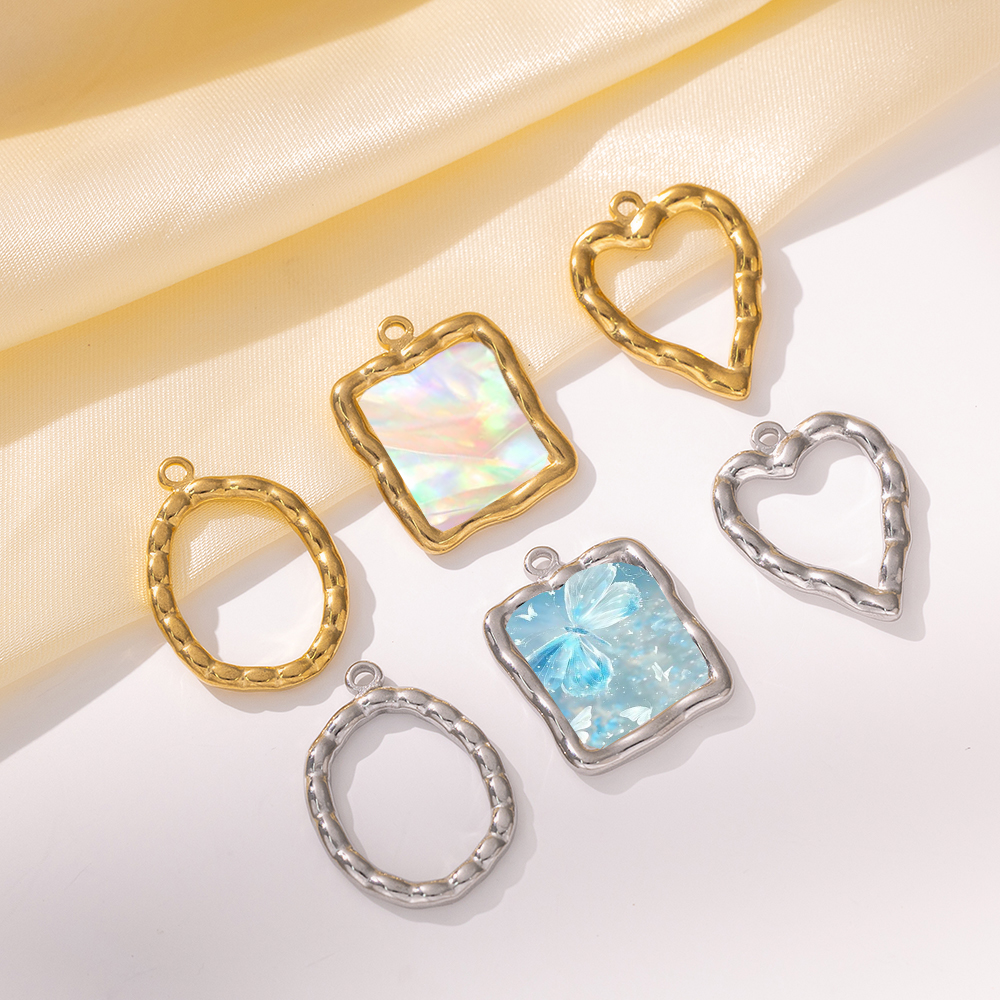 5pcs Stainless Steel Heart Rou - Resin Art Craft ulasan dan harga