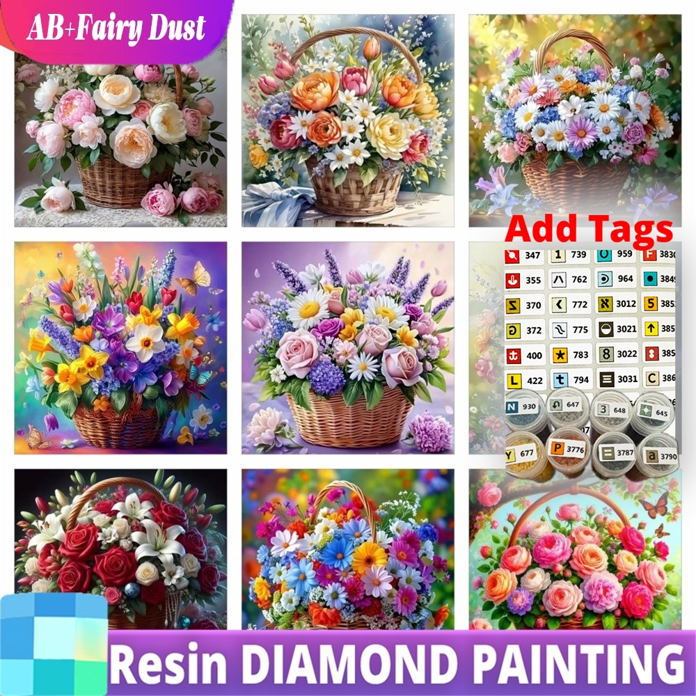 Resin Fairy Dust AB Diamond Pa - Resin Art With Rose ulasan dan harga