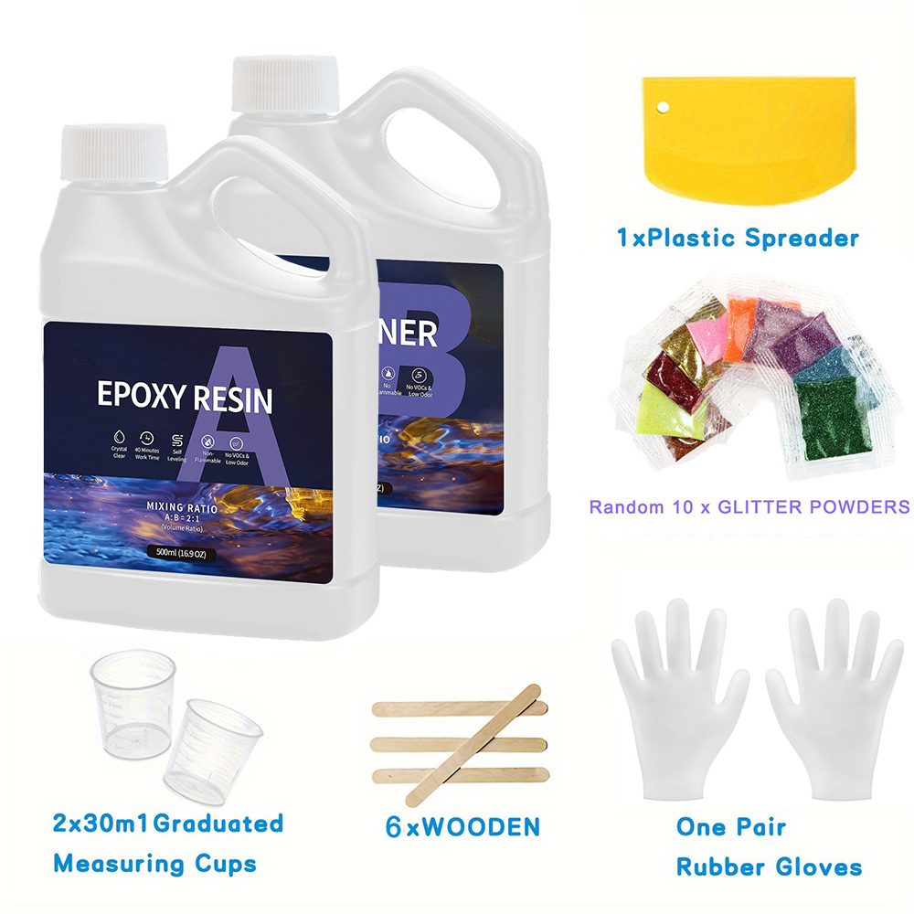 1:1 Ratio Epoxy Resin Kit Anti - Resin Art Ratio ulasan dan harga