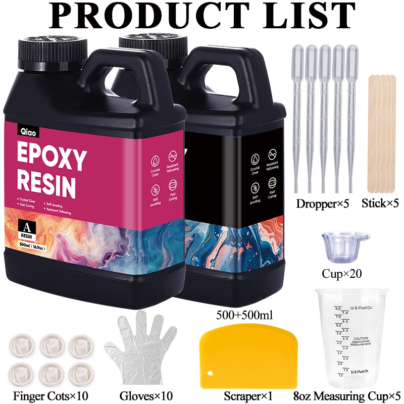500ml 1000ml Easy Mixing Epoxy - Resin Art Pro ulasan dan harga