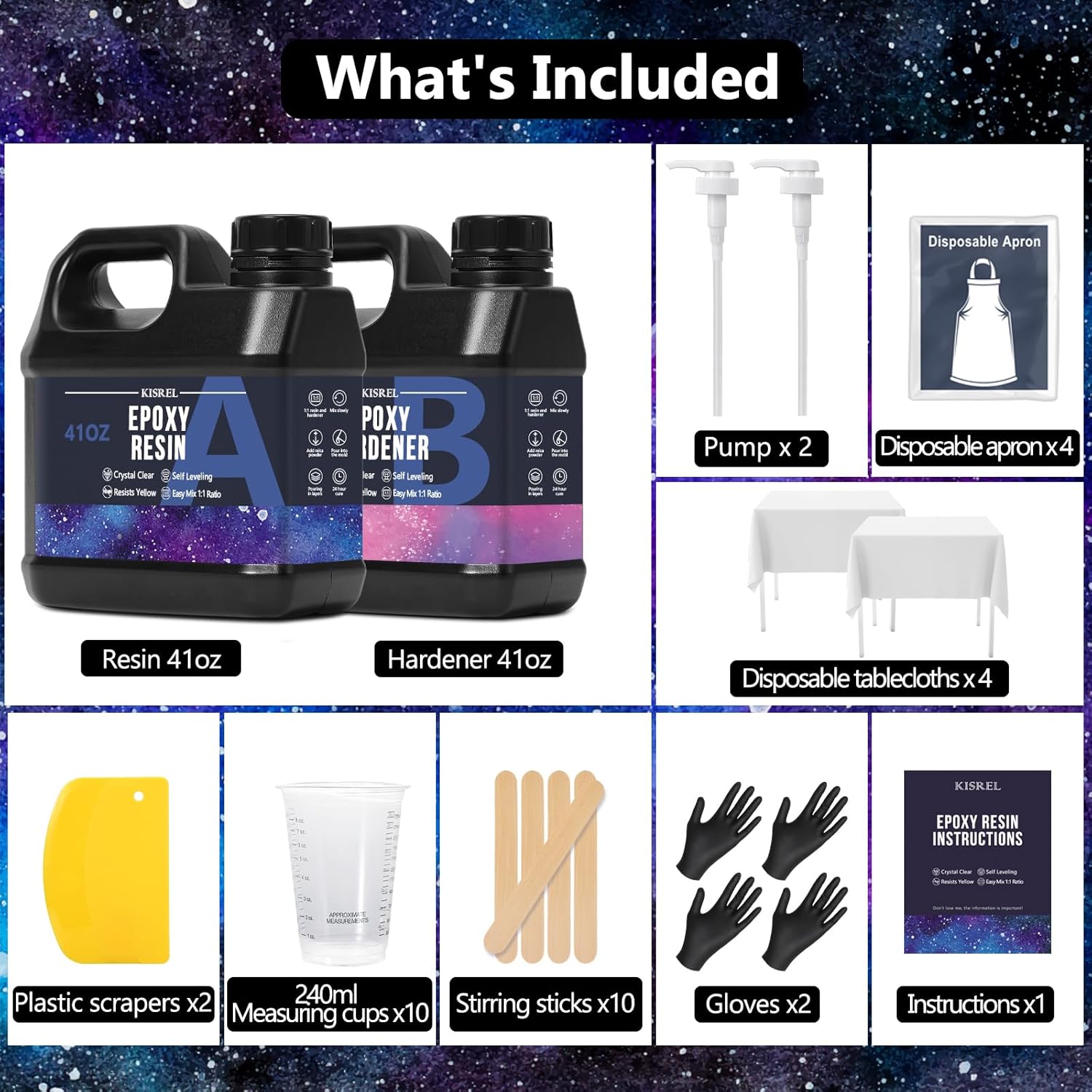 Crystal Clear Epoxy Resin Kit  - Resin Art Epoxy ulasan dan harga