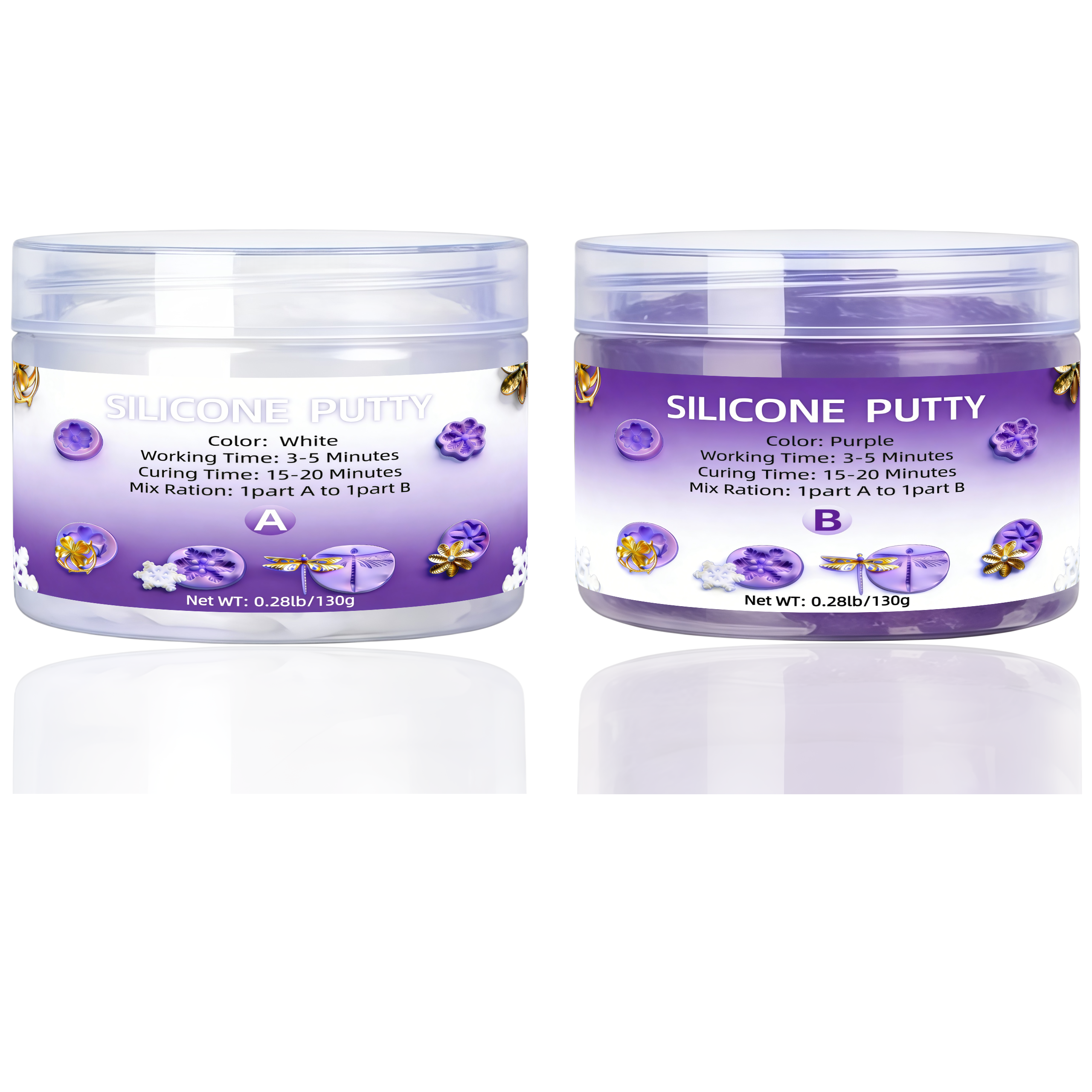 Silicone Putty - Flexible Sili - Resin Art Guide ulasan dan harga