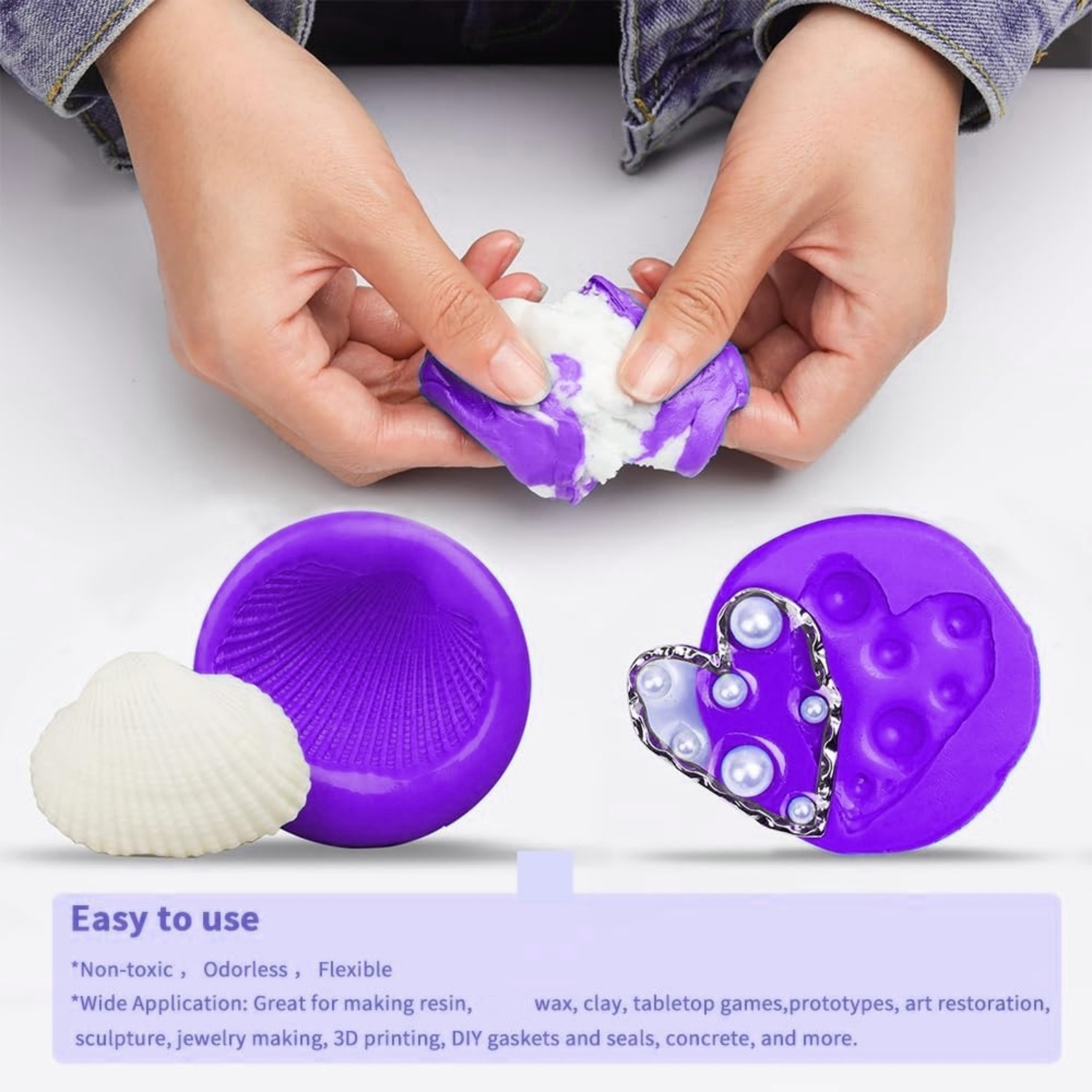 Silicone Putty - Flexible Sili - Resin Art Guide ulasan dan harga