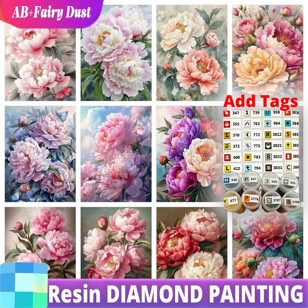 Resin Fairy Dust AB Diamond Pa - Resin Art With Rose ulasan dan harga