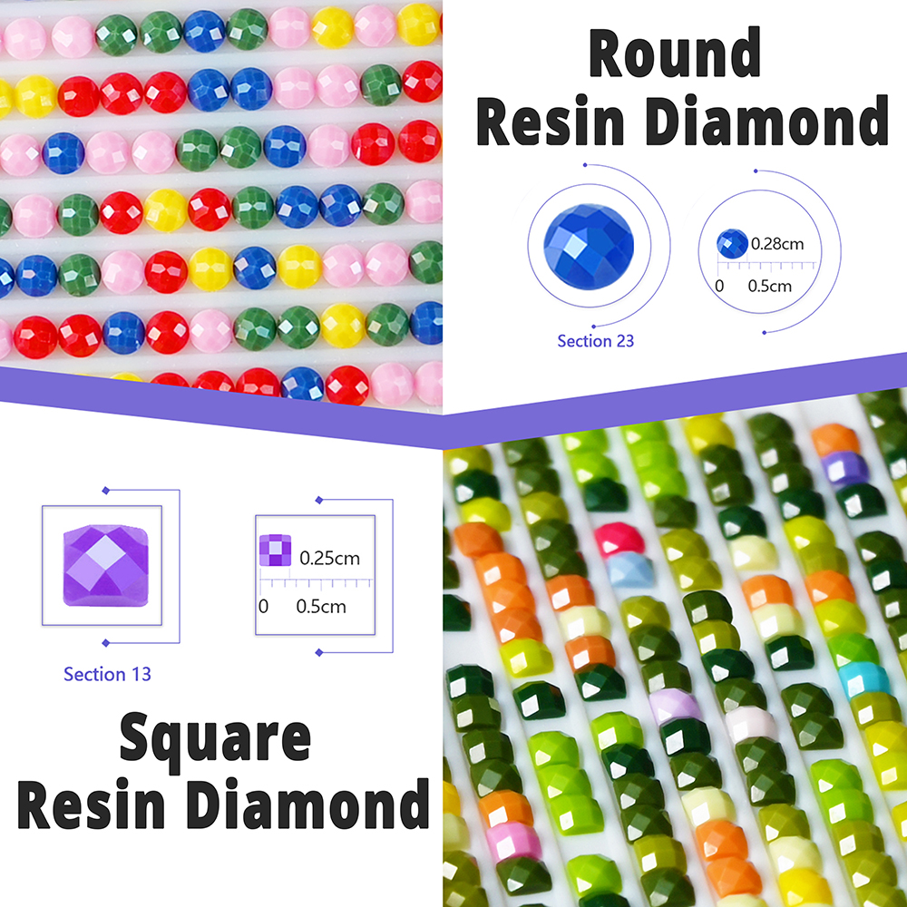 Resin Fairy Dust AB Diamond Pa - Resin Art With Rose ulasan dan harga