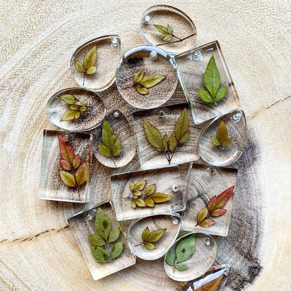 20Pcs/Set DIY Keychain Pendant - Resin Art Tool Kit ulasan dan harga