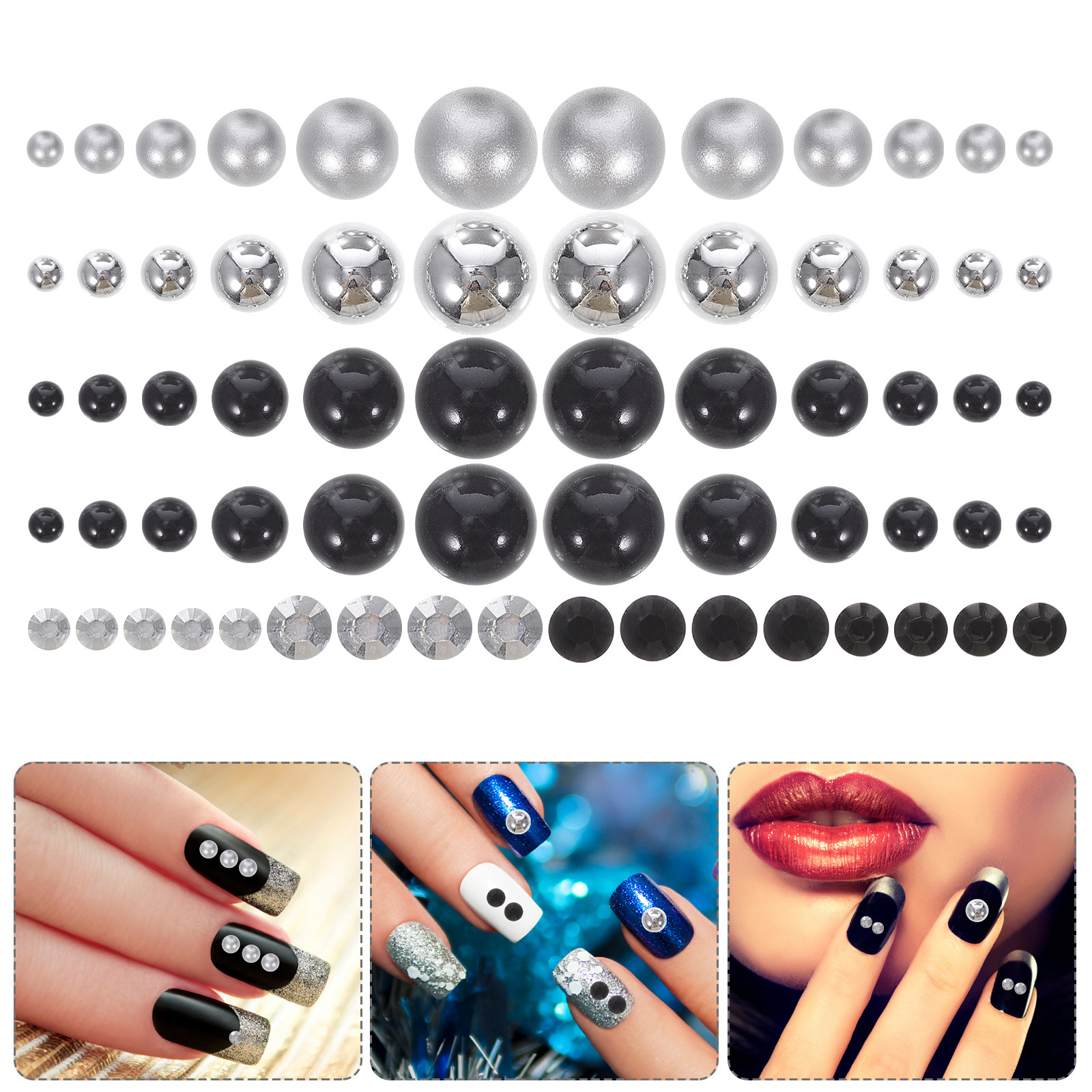 Imitation Half Pearl Flatback  - Resin Art Use ulasan dan harga