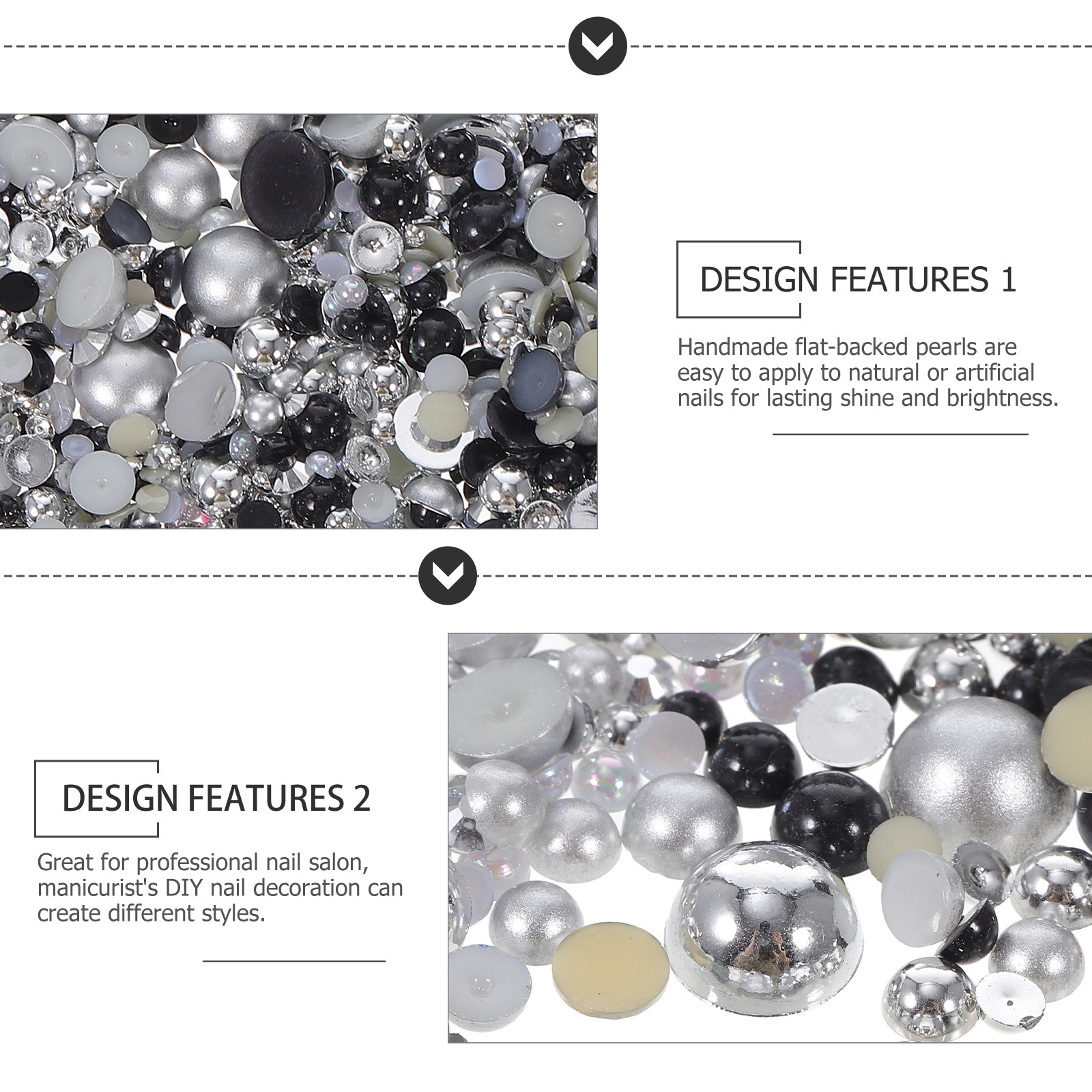 Imitation Half Pearl Flatback  - Resin Art Use ulasan dan harga
