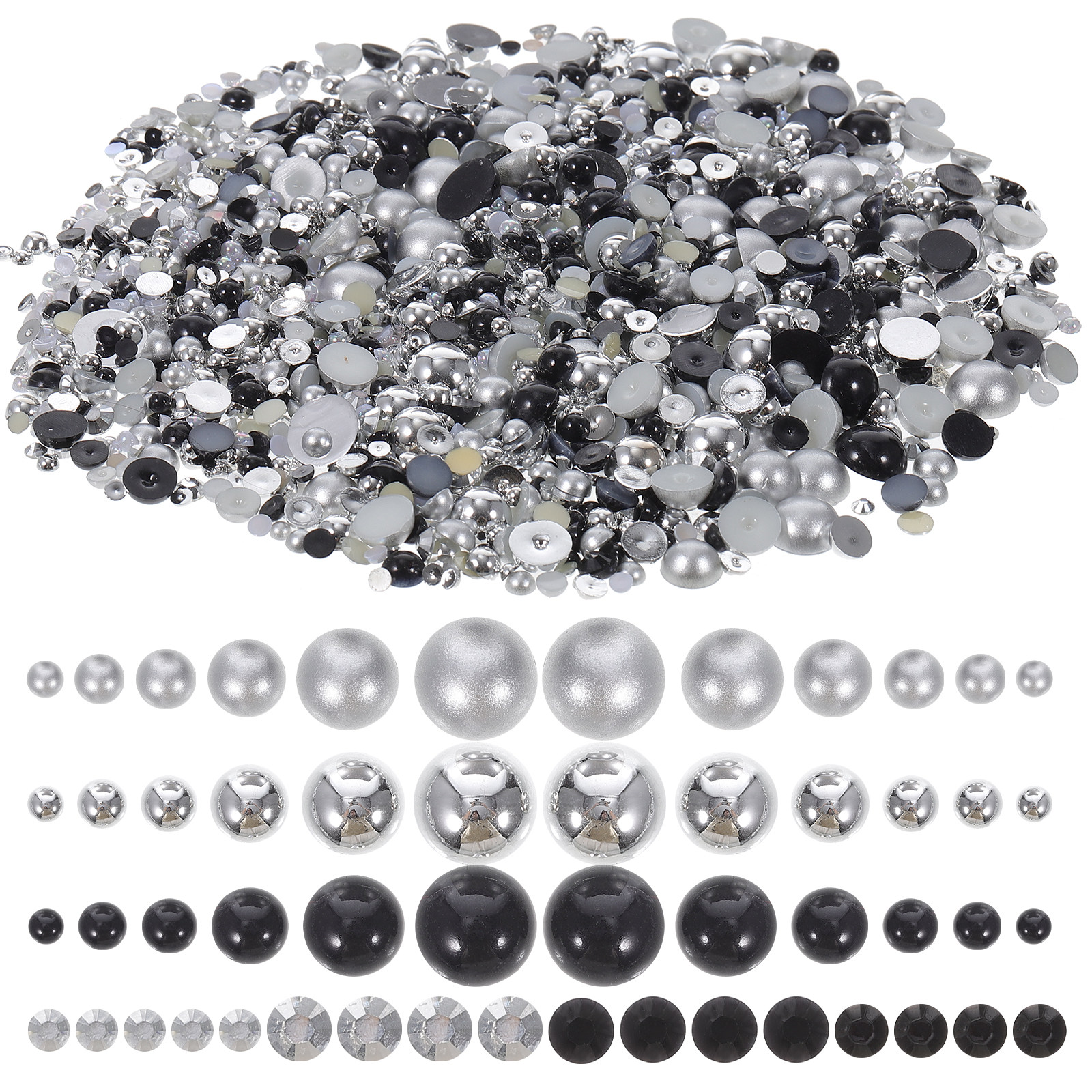 Imitation Half Pearl Flatback  - Resin Art Use ulasan dan harga
