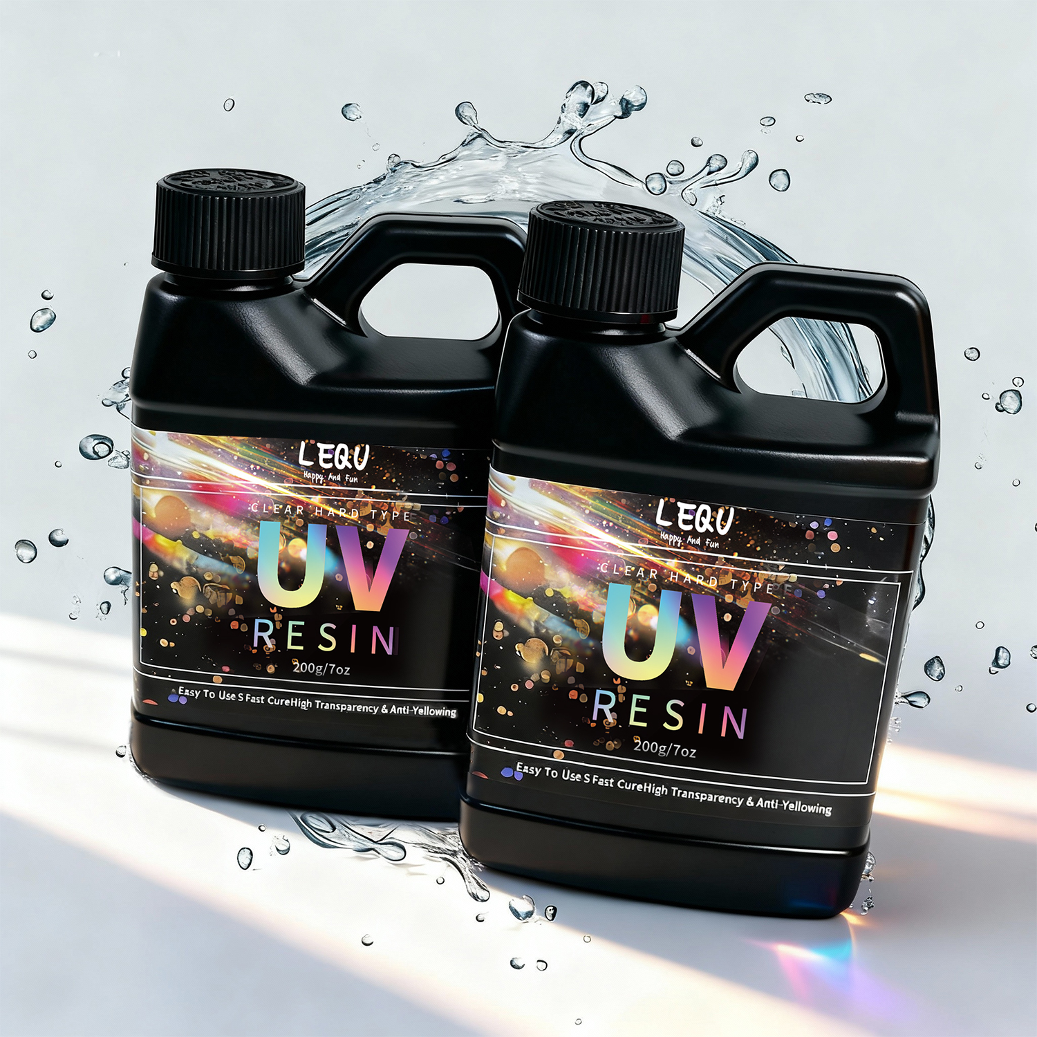 200g UV Resin Crystal Clear Ha - Resin Art Epoxy ulasan dan harga