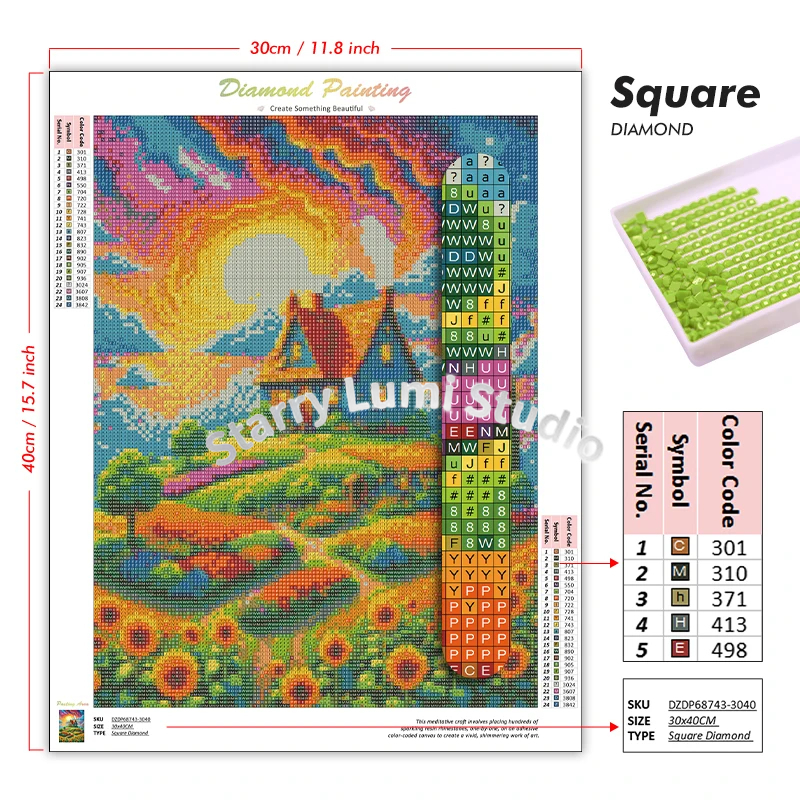 Hatsune Miku Diamond painting  - Resin Art Craft ulasan dan harga