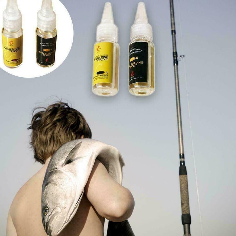2Pcs Fishing Rod Glue Fishing  - Epoxy Resin Ab ulasan dan harga
