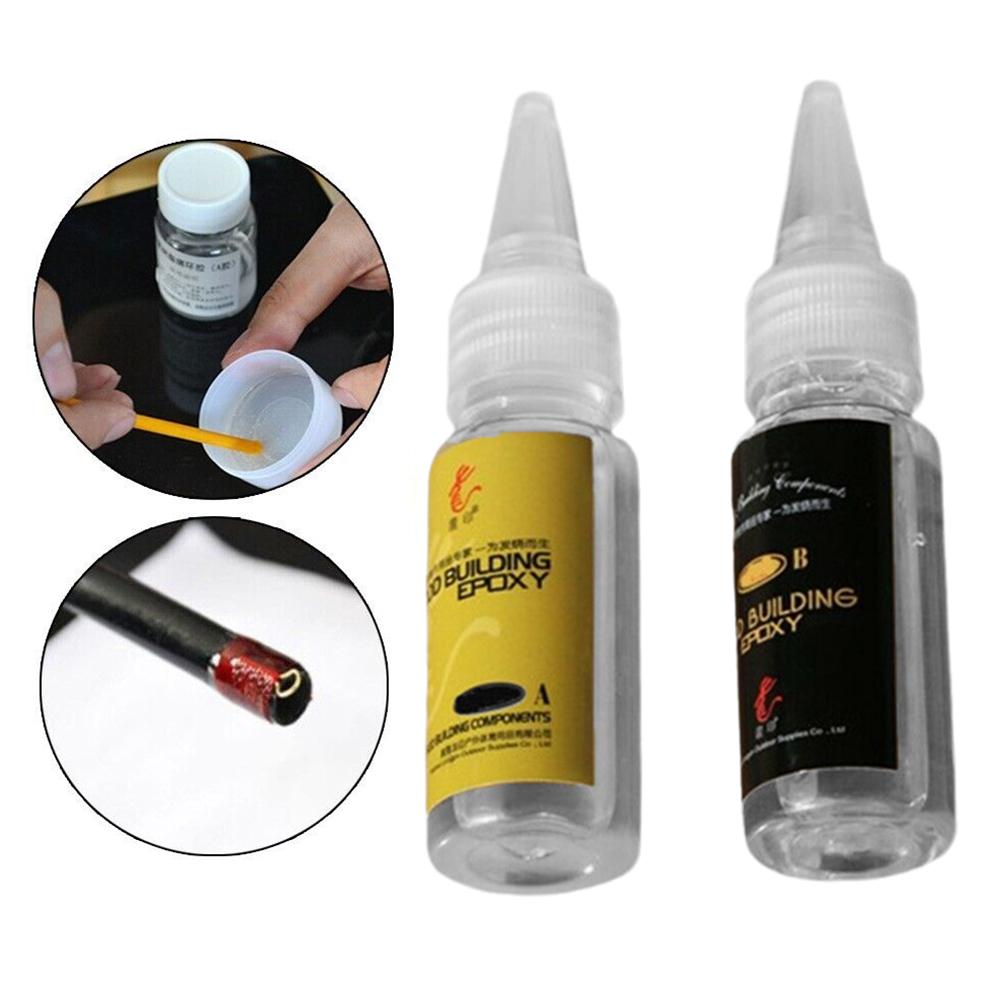 2Pcs Fishing Rod Glue Fishing  - Epoxy Resin Ab ulasan dan harga