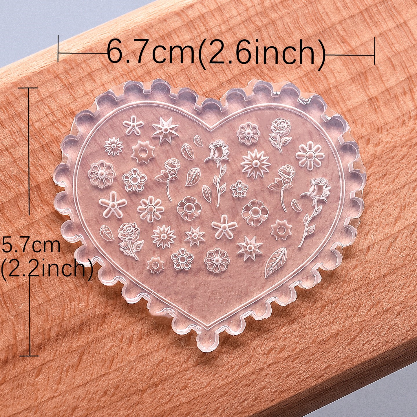 Mini Silicone Mold, Flower Clo - Resin Art Design ulasan dan harga