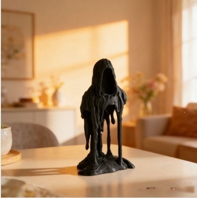 Creative Melting Death Statue  - Resin Art Use ulasan dan harga