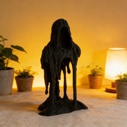 Creative Melting Death Statue  - Resin Art Use ulasan dan harga