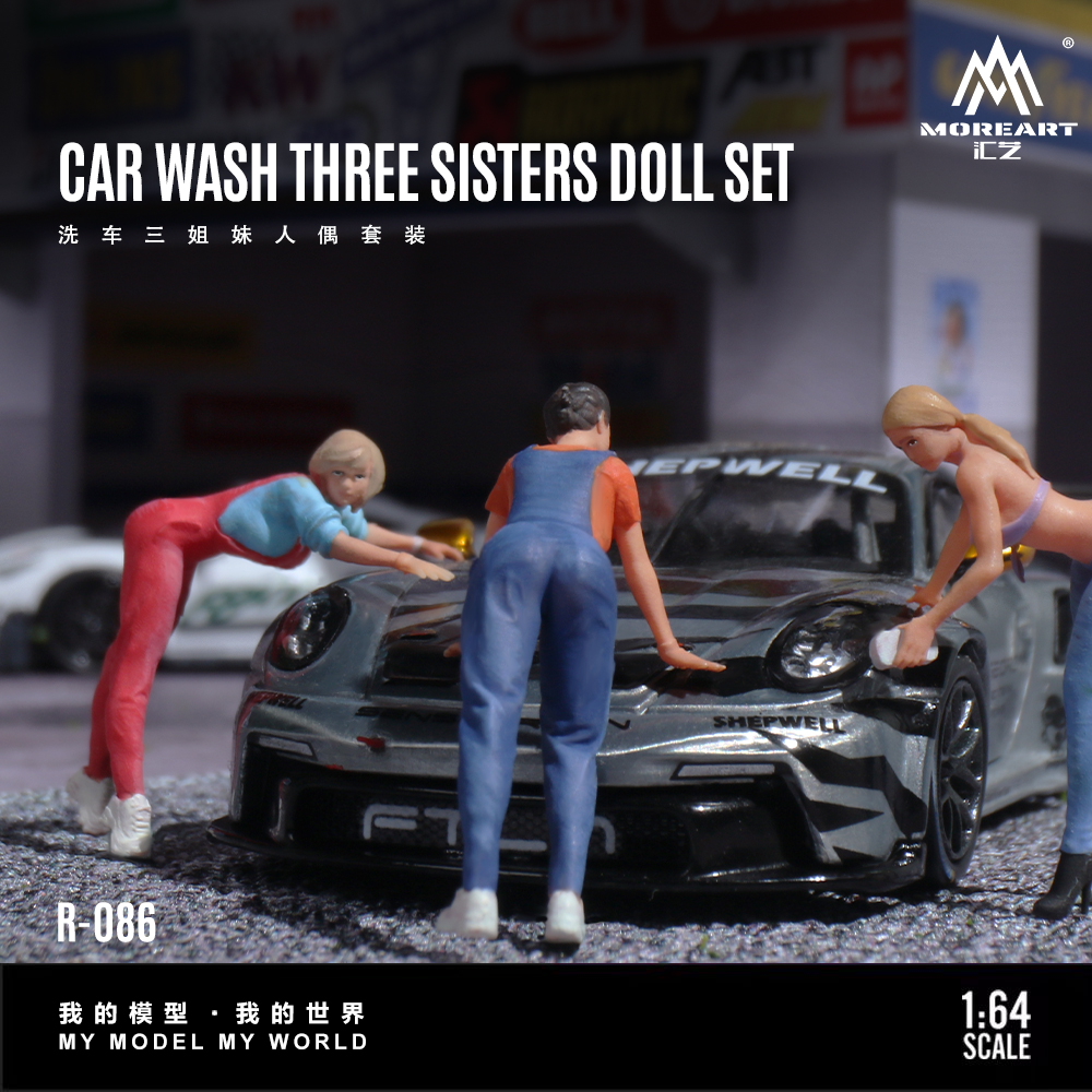 More Art 1:64 Three Sisters Ca - Resin Art Kit ulasan dan harga