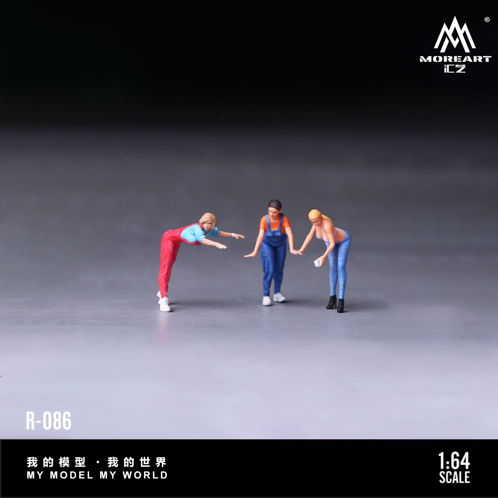 More Art 1:64 Three Sisters Ca - Resin Art Kit ulasan dan harga