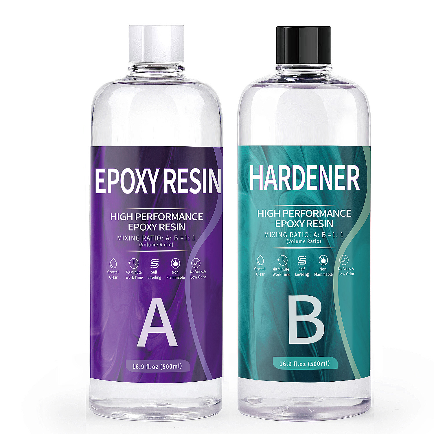 1:1 AB Resin Epoxy Crystal Glu - Resin Art Pro ulasan dan harga