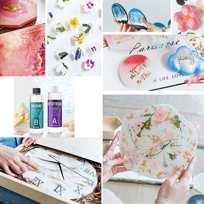 1:1 AB Resin Epoxy Crystal Glu - Resin Art Pro ulasan dan harga
