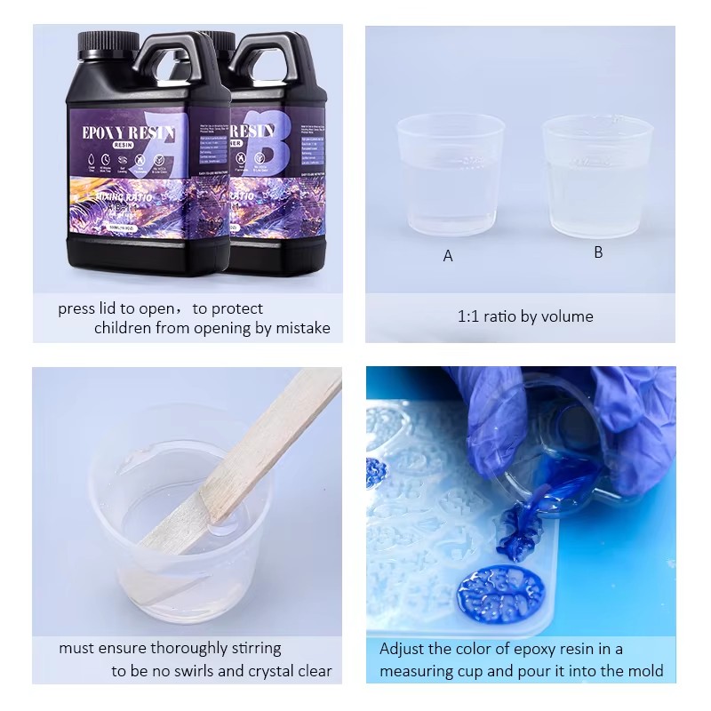 Easy Mix 1:1 Epoxy Resin Kit C - Resin Art Pro ulasan dan harga