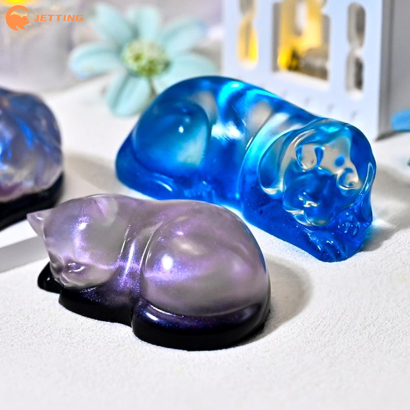 1PCS Sleeping Cat Dog Ornament - Resin Art Guide ulasan dan harga