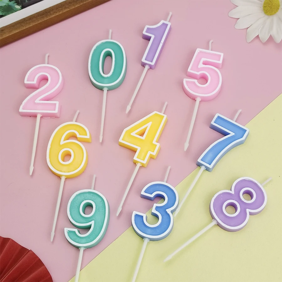 Candy Colored Happy Birthday N - Resin Art Alphabet ulasan dan harga