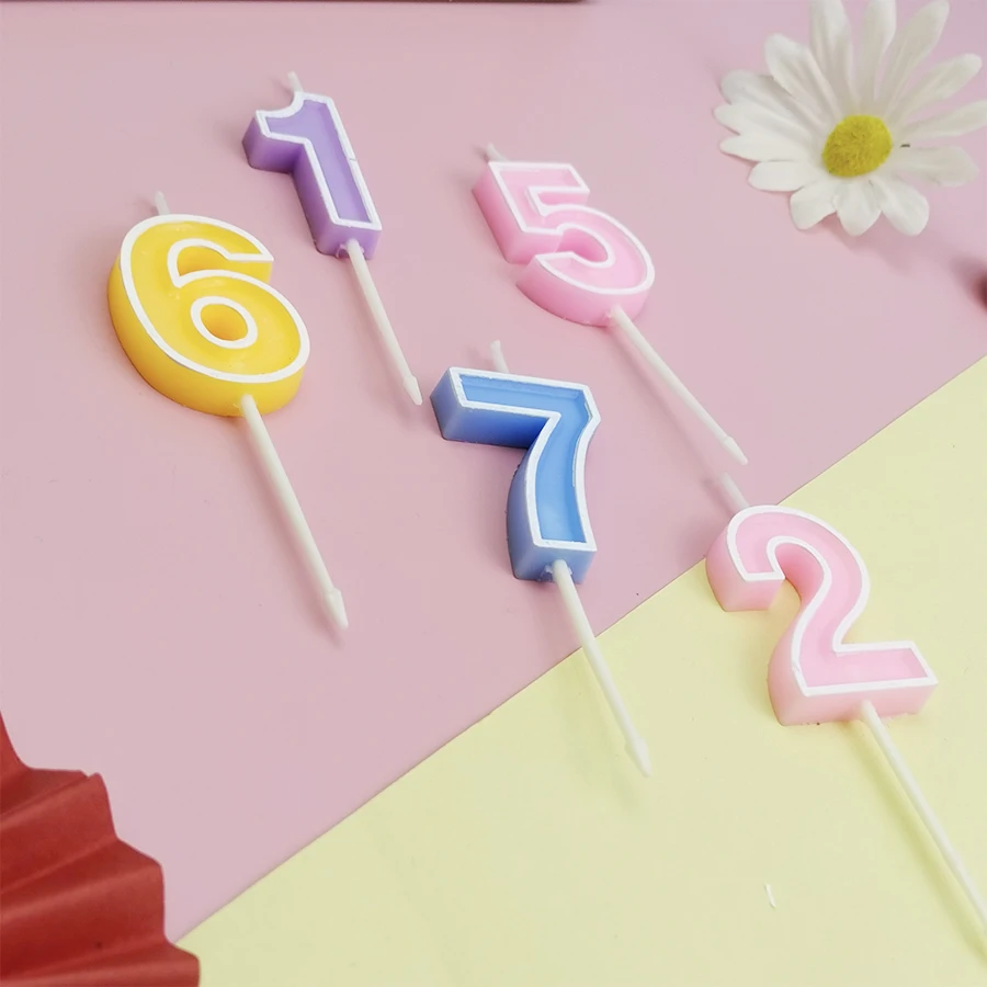 Candy Colored Happy Birthday N - Resin Art Alphabet ulasan dan harga