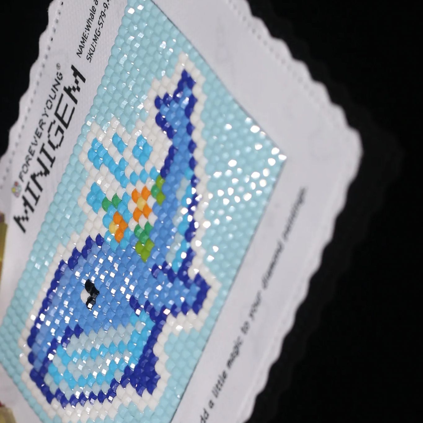 Minigem®: Whale and Flower 9.4 - Resin Art Design ulasan dan harga