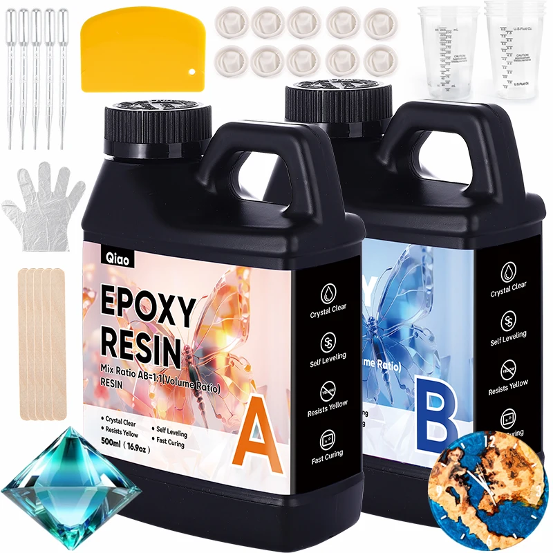 Anti-Yellowing Crystal Clear E - Resin Art Epoxy ulasan dan harga