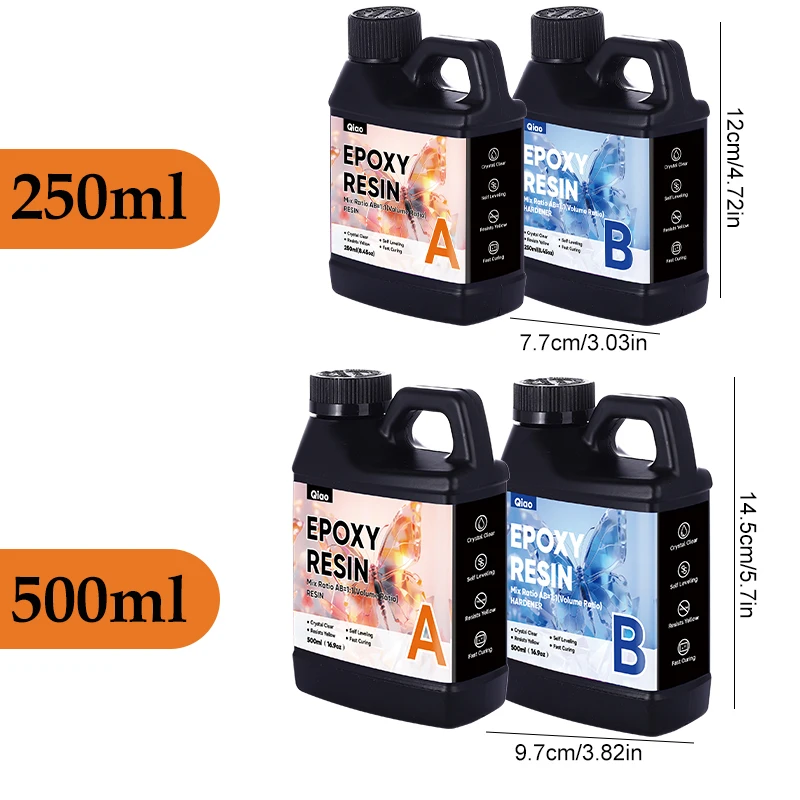 Anti-Yellowing Crystal Clear E - Resin Art Epoxy ulasan dan harga
