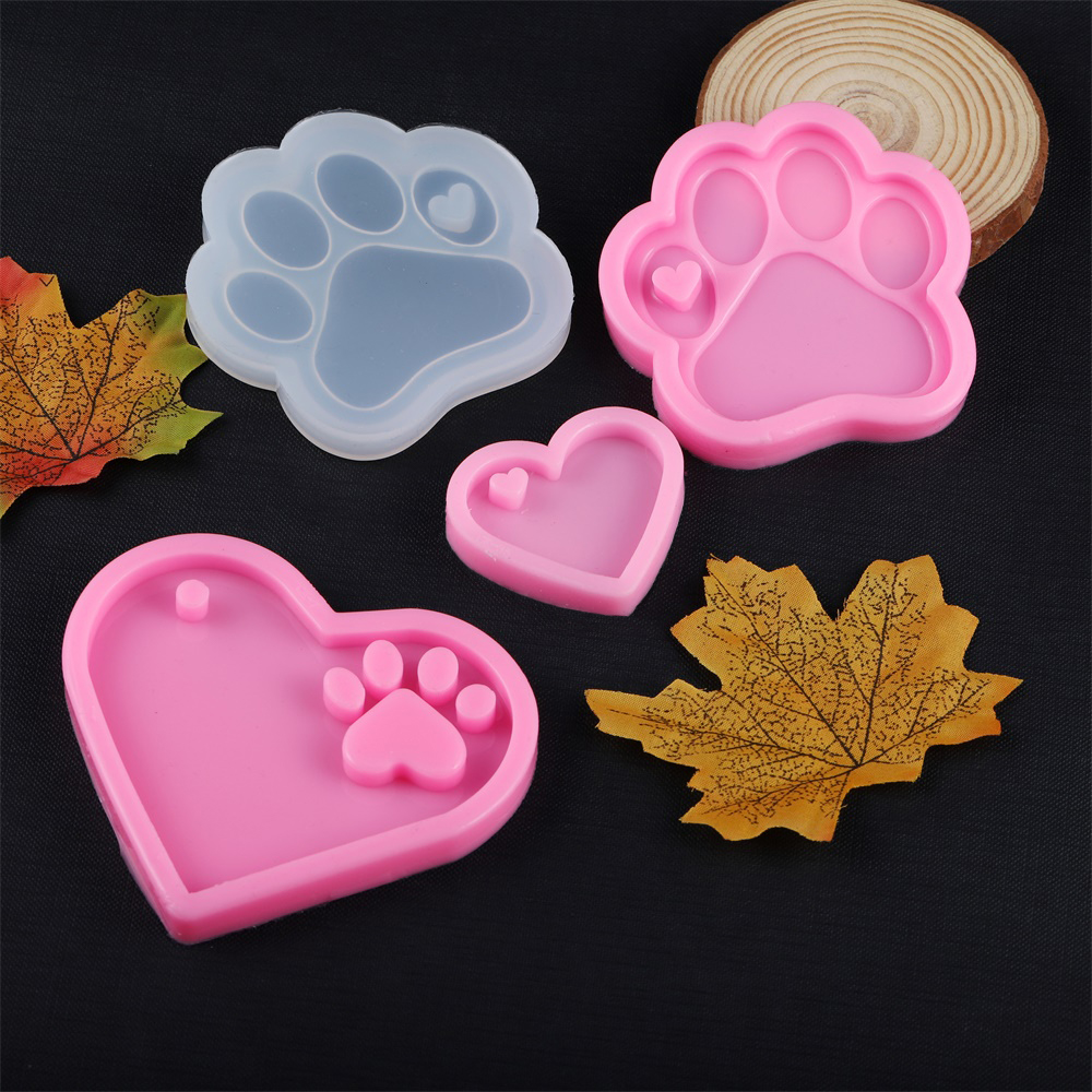 Cat Bear Paw Dog Bone Tag Pend - Resin Art Tool Kit ulasan dan harga